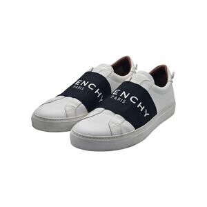 Givenchy Urban Street Logo Band Slip-On Sneakers White US 9 EU 42 - Preowned